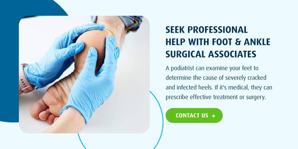 Seek professional help with Foot & Ankle Surgical Associates. Contact us!