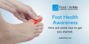 Top Tips for a Lifetime of Healthy Feet
